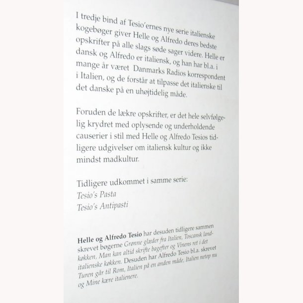 Sde sager - italienske kager og desserter