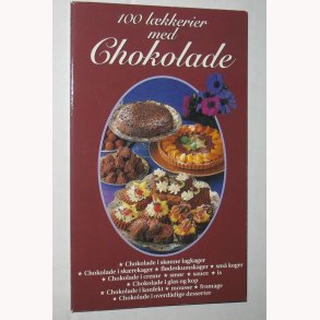 100 lkkerier med chokolade