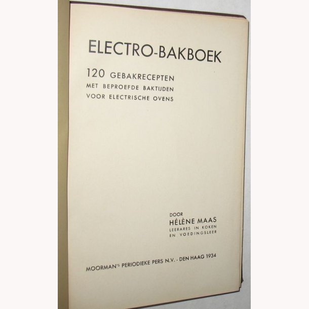 Electrobakboek - 120 Gebak-recepten