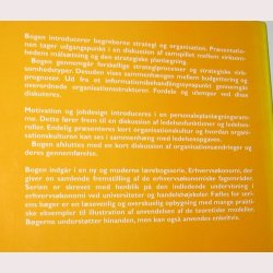 Strategi og organisation - en introduktion