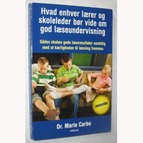 Hvad enhver lrer og skoleleder br vide
