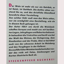 Das kleine Buch vom Wein