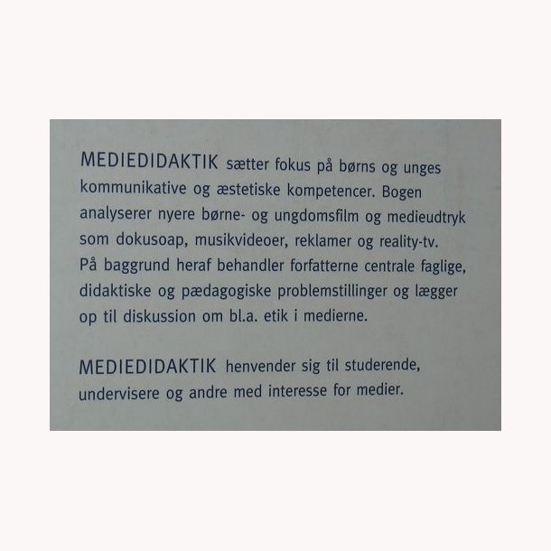 Mediedidaktik