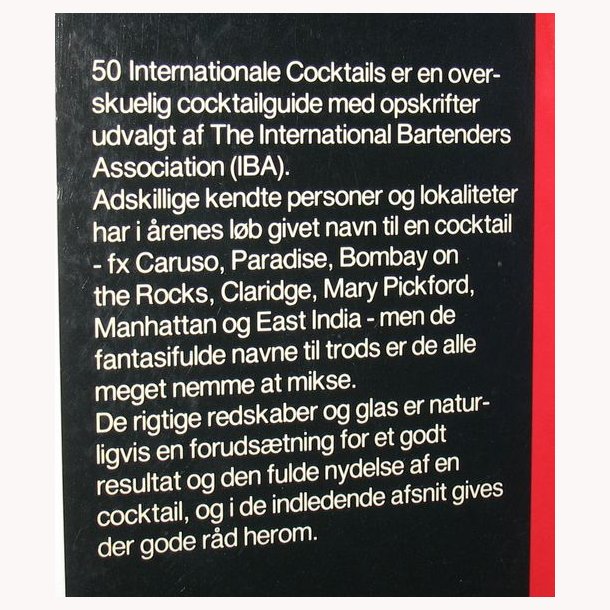 50 internationale cocktails