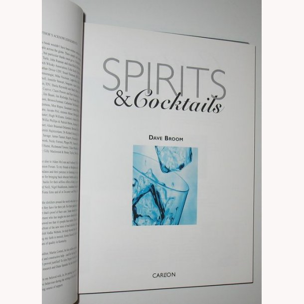 Spirits &amp; Cocktails