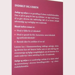 Indsigt og udsyn - grundbog