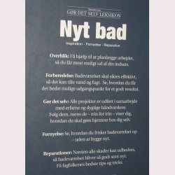 Nyt bad - inspiration fornyelse reparation