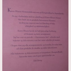 Bering, Blixen &amp; Blomsterne p Rungstedlund: Jette sterlund