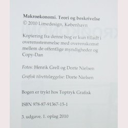 Makrokonomi teori og beskrivelse