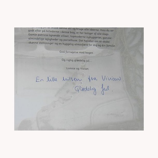 Jul - i den fransk inspirerede bolig - signeret