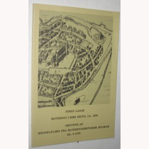 Havebrug i Ribe indtil ca. 1800