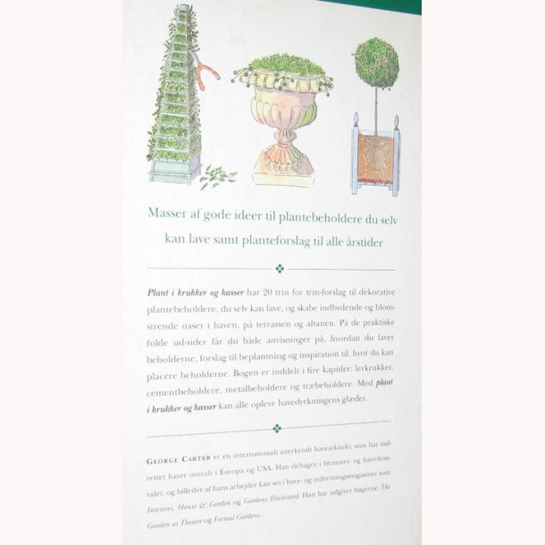 Plant i krukker &amp; kasser