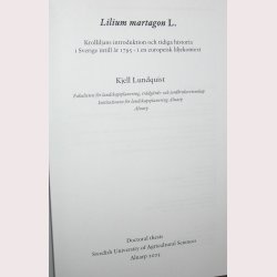 Lilium martagon L.