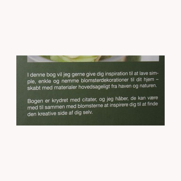 Mit efterr med blomster