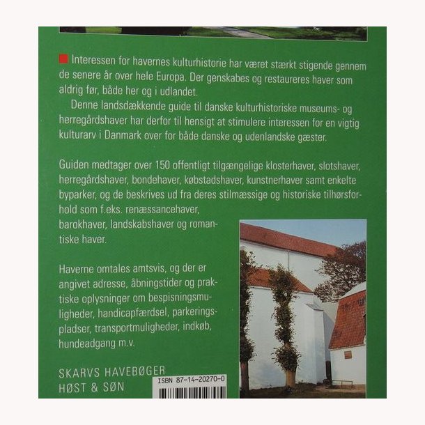 Historiske haver i Danmark