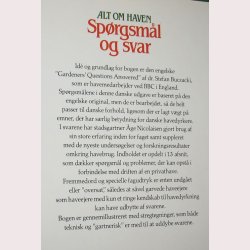 Alt om haven - Sprgsml og svar