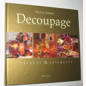 Decoupage - julepynt & julegaver