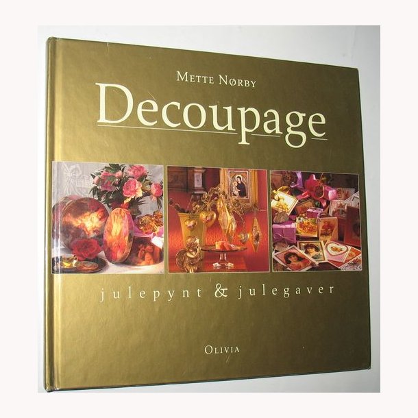 Decoupage - julepynt &amp; julegaver