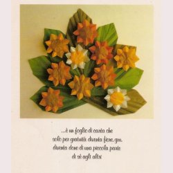 Origami in fiore