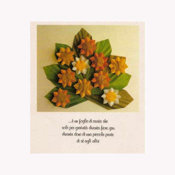 Origami in fiore