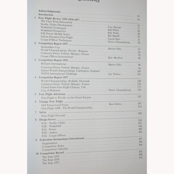 World Free Flight Review Volume 1