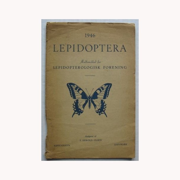 Lepidoptera - Medlemsblad 1946