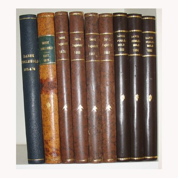 Dansk fuglehold rgange 1975-1985