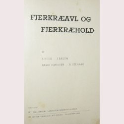 Fjerkravl og fjerkrhold