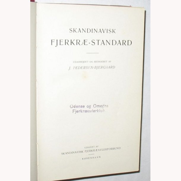 Skandinavisk Fjerkr-Standard.