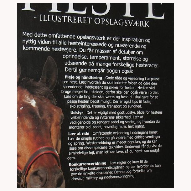 Heste - illustreret opslagsvrk