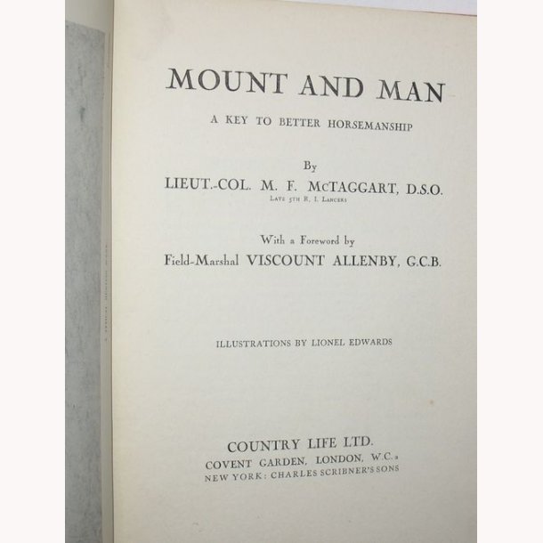 Mount &amp; Man