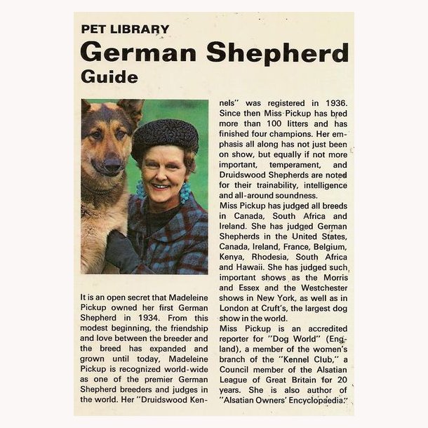German Shepherd Guide