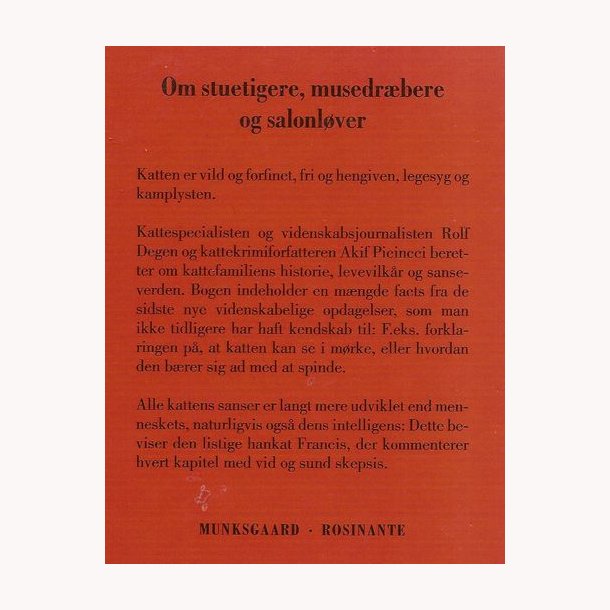 Stuetigeren - den domesticerede kat