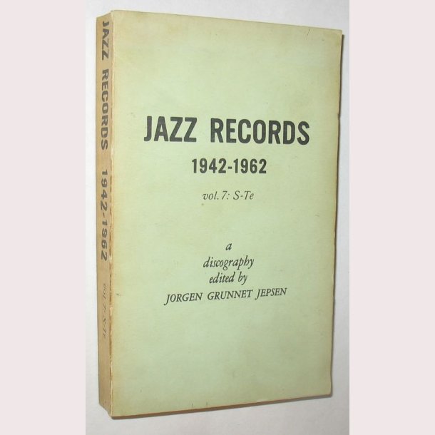 Jazz Records 1942-1962 vol. 7: S-Te