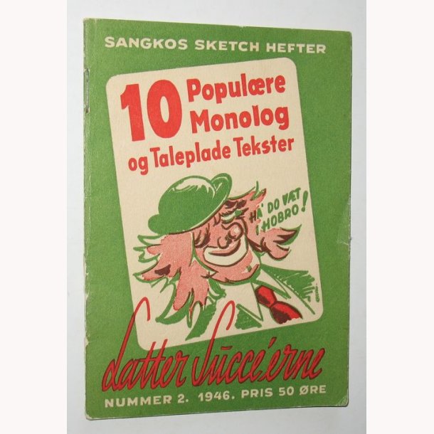 Sangkos Sketch Hefte nummer 2 - 1946