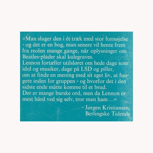John Lennon fortller