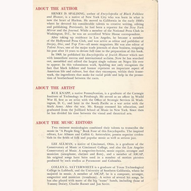 Encyclopedia of Black Folklore and Humor