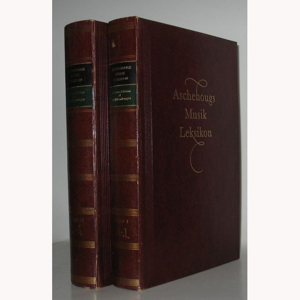 Aschehougs Musikleksikon bind 1+2