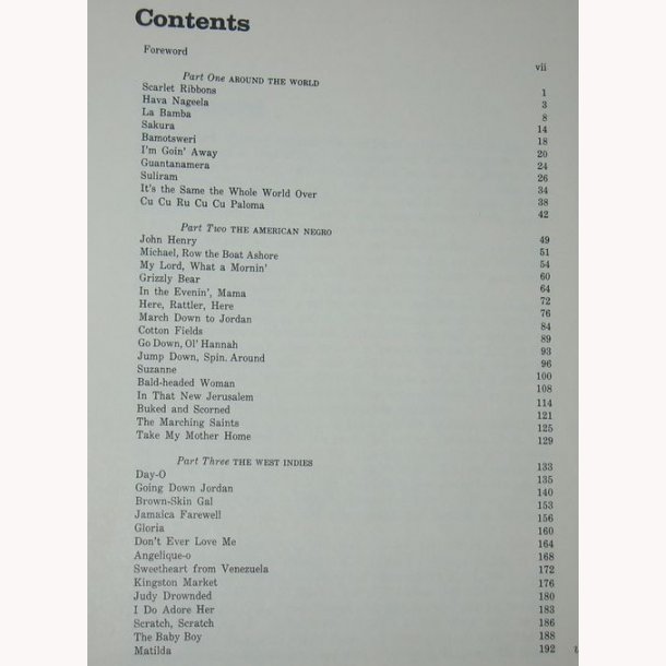 Songs that Belafonte Sings