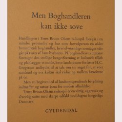 Men Boghandleren kan ikke sove