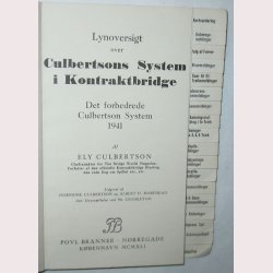 Culbertson&acute;s Egen oversigt