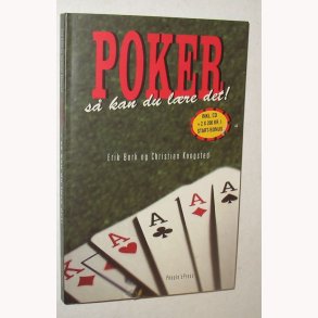 Poker - s kan du lre det! inkl. CD
