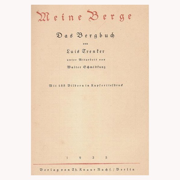 Meine Berge
