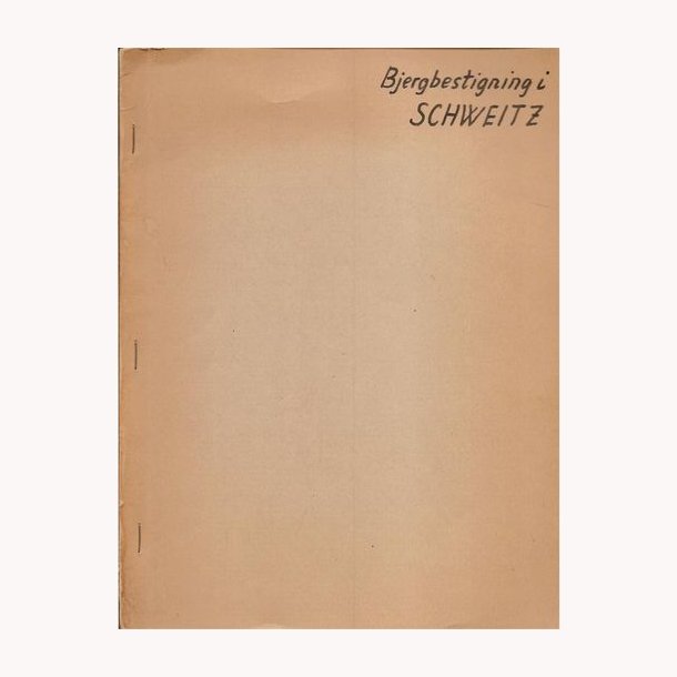 The Development of ''Alpinism'' in Switzerland