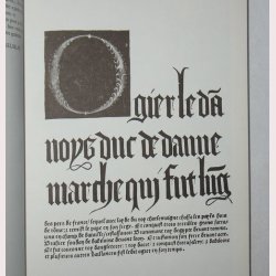 Ogier Le Dannoys Roman en prose du XVe siecle