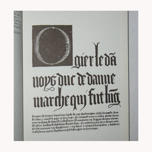 Ogier Le Dannoys Roman en prose du XVe siecle