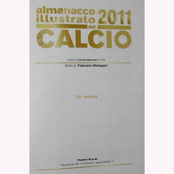 Almanacco illustrato 2011 del Calcio