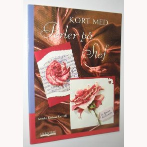 Kort med Perler p Stof