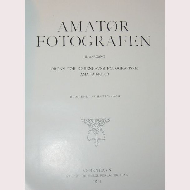 Amatrfotografen 1914