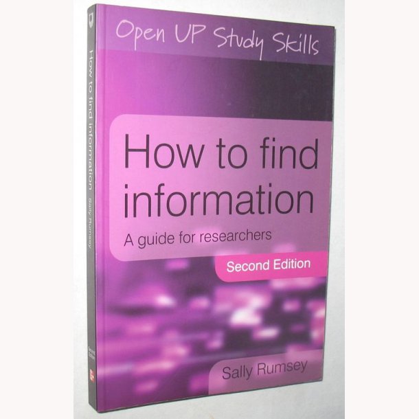 How to find information